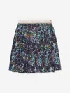 Escada Girls Printed Skirt In Blue
