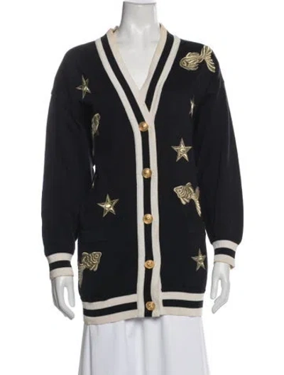 Pre-owned Escada Graphic Print Jacket In Multi