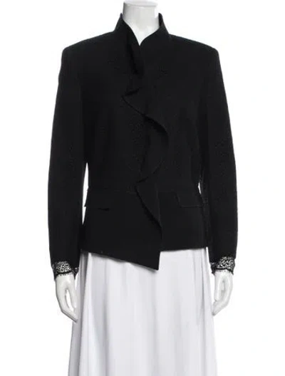 Pre-owned Escada Jacket In Black