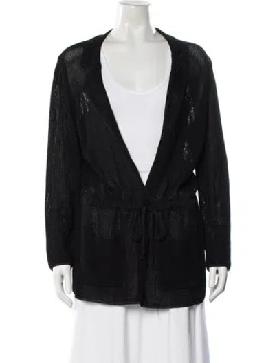 Pre-owned Escada Jacket In Black