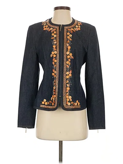 Pre-owned Escada Jacket In Blue