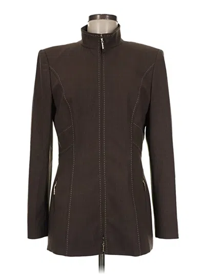 Pre-owned Escada Jacket In Brown