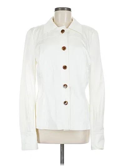 Pre-owned Escada Jacket In Ivory