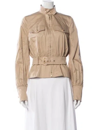 Pre-owned Escada Jacket In Neutral