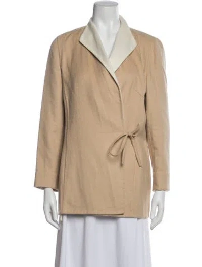 Pre-owned Escada Jacket In Neutrals