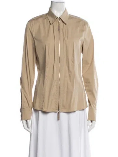 Pre-owned Escada Jacket In Neutrals