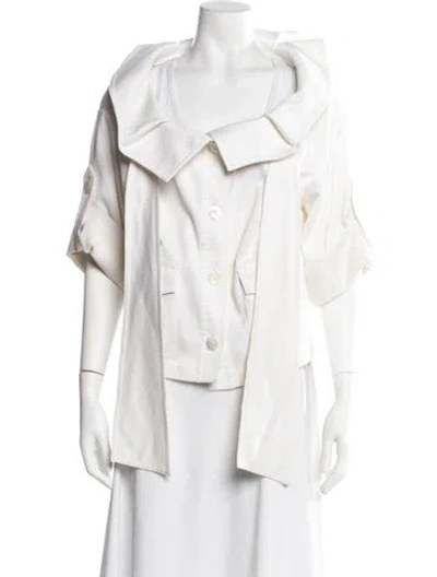 Pre-owned Escada Jacket In Neutrals
