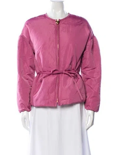 Pre-owned Escada Jacket In Pink