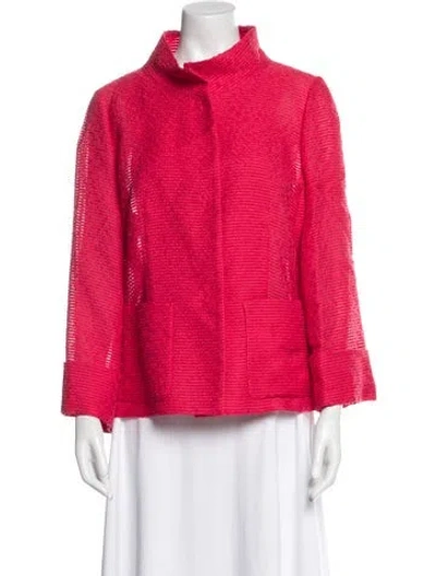 Pre-owned Escada Jacket In Red