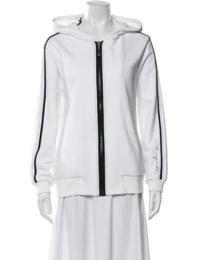 Pre-owned Escada Jacket In White