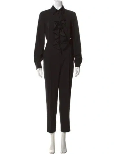 Pre-owned Escada Jumpsuit In Black/gold