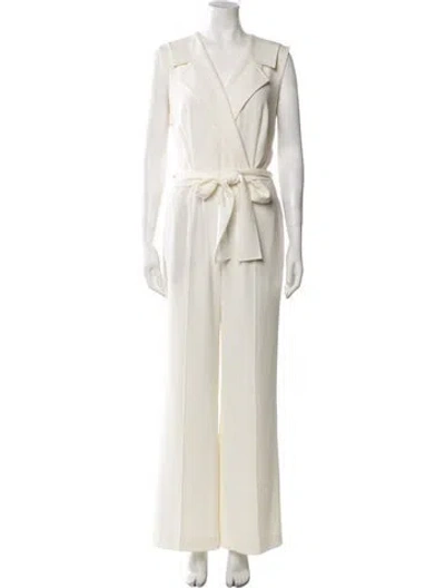 Pre-owned Escada Jumpsuit In Neutral