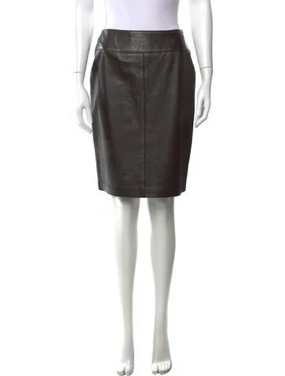 Pre-owned Escada Knee-length Skirt In Blue
