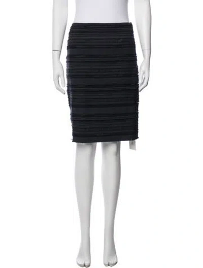 Pre-owned Escada Knee-length Skirt In Blue