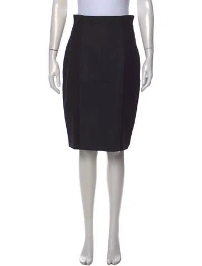 Pre-owned Escada Knee-length Skirt In Blue
