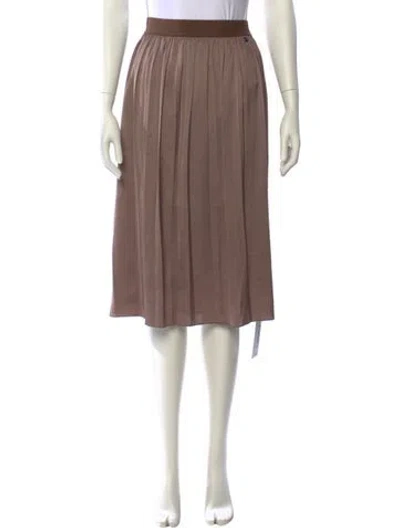 Pre-owned Escada Knee-length Skirt In Brown