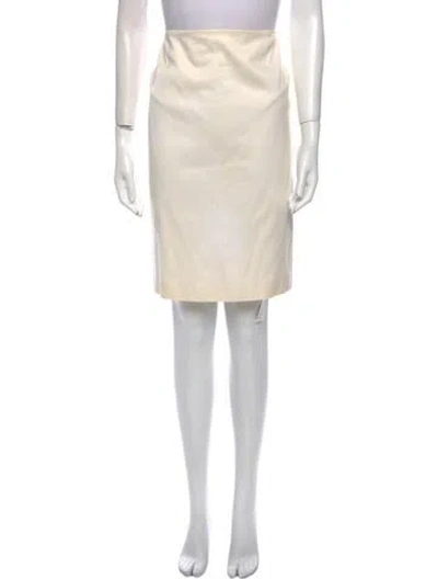 Pre-owned Escada Knee-length Skirt In Neutral