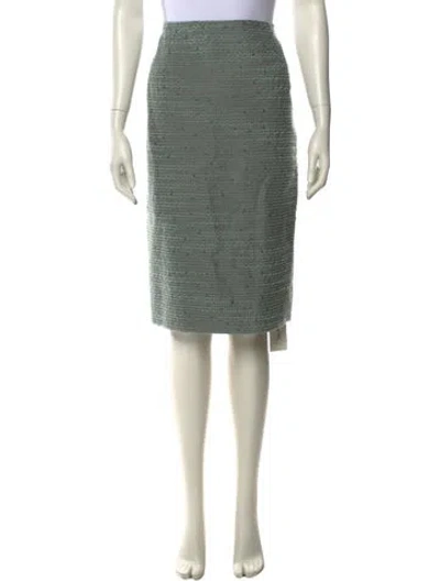 Pre-owned Escada Knee-length Skirt In Neutral