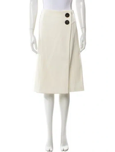 Pre-owned Escada Knee-length Skirt In Neutral