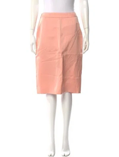 Pre-owned Escada Knee-length Skirt In Neutral