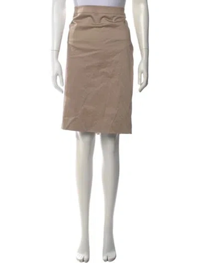 Pre-owned Escada Knee-length Skirt In Neutrals