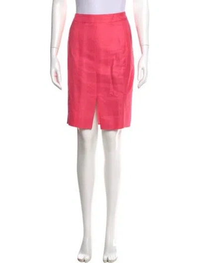 Pre-owned Escada Knee-length Skirt In Pink