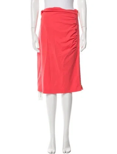 Pre-owned Escada Knee-length Skirt In Pink