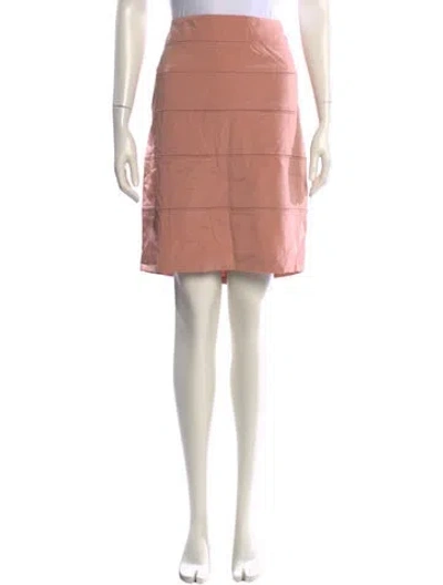 Pre-owned Escada Knee-length Skirt In Pink