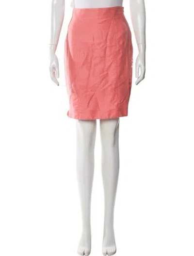 Pre-owned Escada Knee-length Skirt In Pink