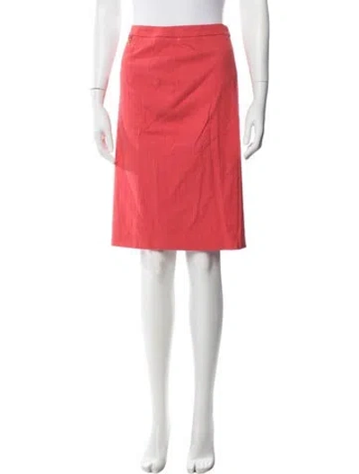 Pre-owned Escada Knee-length Skirt In Pink