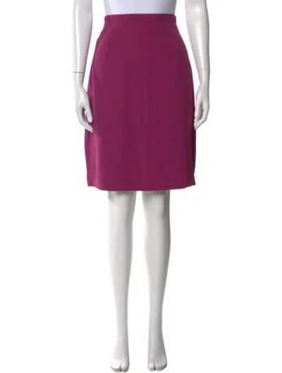 Pre-owned Escada Knee-length Skirt In Purple