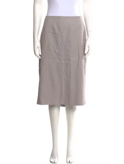Pre-owned Escada Knee-length Skirt In Purple