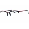 Escada Ladies Blue Rectangular Eyeglass Frames Ves944m