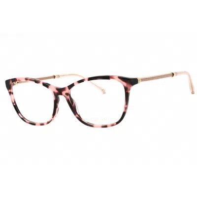 Escada Ladies Brown Rectangular Eyeglass Frames Vesd60