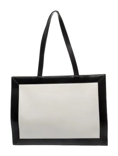 Pre-owned Escada Leather Evening Bag In Multicolor