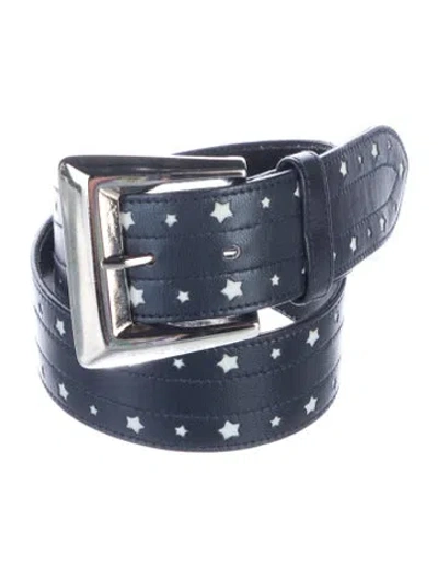 Pre-owned Escada Leather Lasercut Accents Belt
