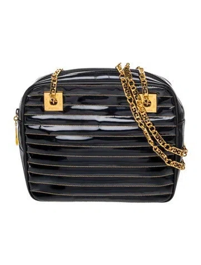 Pre-owned Escada Leather Minaudière In Blue