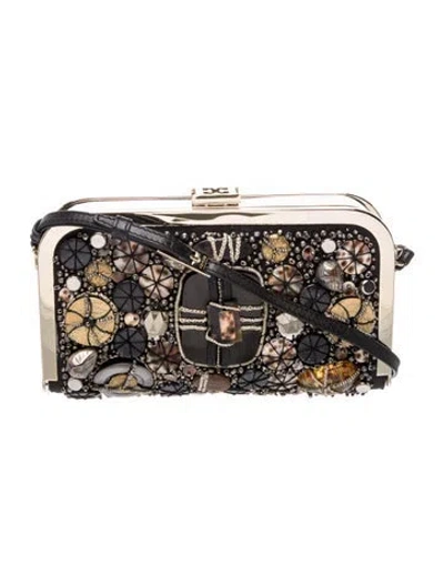 Pre-owned Escada Leather Shoulder Bag In Multicolor