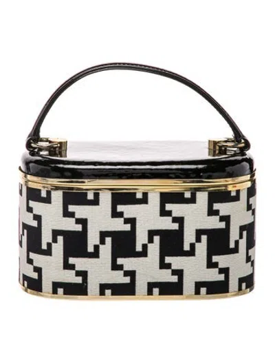 Pre-owned Escada Leather Top Handle Bag In Multicolor