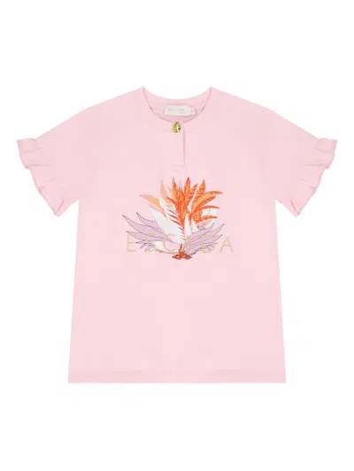 Escada Logo-embroidered T-shirt