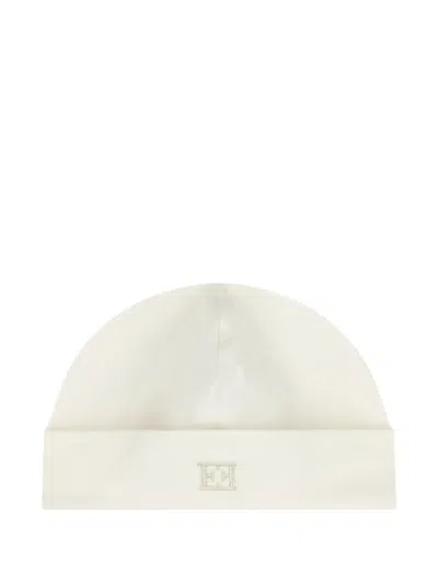 Escada Babies' Logo Hat In Neutral