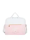 Escada Logo-print Changing Bag In Pink