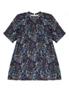 Escada Logo-print Short-sleeve Dress In Multi