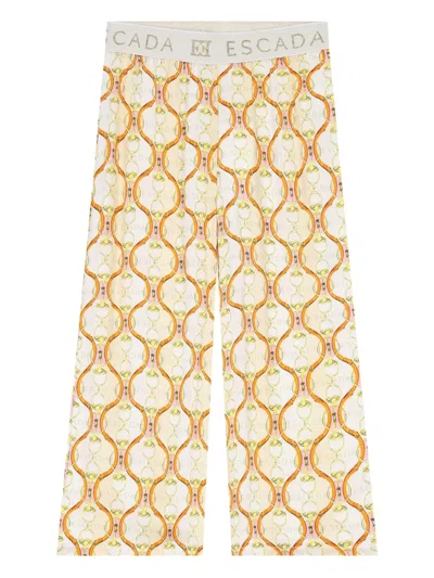 Escada Logo-print Trousers