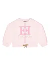 Escada Girls Logo Sweatshirt In Multi