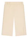 Escada Baby Girls Embroidered Logo Jersey Trousers In Neutral
