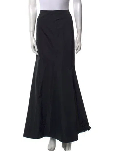 Pre-owned Escada Long Skirt In Black