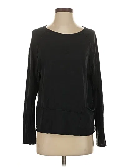 Pre-owned Escada Long Sleeve T-shirt In Black