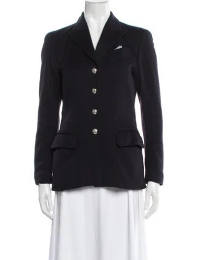 Pre-owned Escada Margaretha Ley Cashmere Blazer In Gray