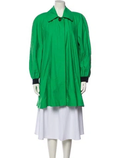 Pre-owned Escada Margaretha Ley Jacket In Green